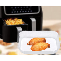 100PCS Air Fryer Liners Rectangle Disposable Papers Liner