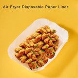 100PCS Air Fryer Liners Rectangle Disposable Papers Liner