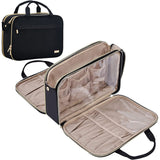 Travel Toiletry Bag Portable Makeup Organizer Stand Up Cosmetic Bag