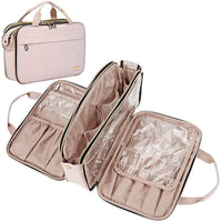 Travel Toiletry Bag Portable Makeup Organizer Stand Up Cosmetic Bag