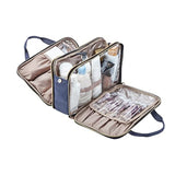 Travel Toiletry Bag Portable Makeup Organizer Stand Up Cosmetic Bag