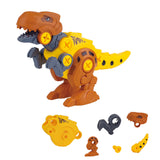 4 Pcs Set Take Apart Dinosaur Toys DIY Assembling Dinosaur Kid Toys Learning Gift