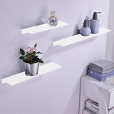 3-Pack Floating Shelf Brackets Towel Rail Rack Display Shelves Wall Mount Bathroom