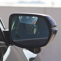 Pair of Adjustable Car Blind Spot Mirror Rectangular Frameless Rear View Mirrors