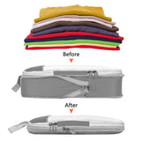 Set of 6Pcs Travel Storage Bags Clothes Packing Pouch Suitcase Luggage Organizer with Shoes Bag