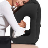 Inflatable Travel Pillows Office Nap Rest Pillow Inflatable Airplane Pillow