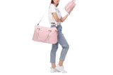 Weekender Travel Bag with Toiletry Bag for Women