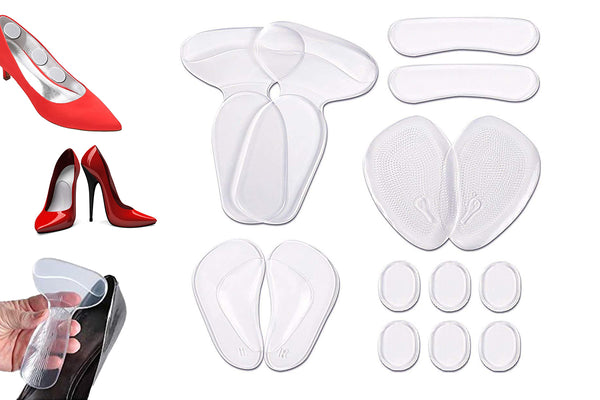 Heel Cushion Inserts and Metatarsal Pads for Women