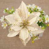 60Pcs Hollow Flowers Glitter