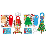 2Pcs Christmas DIY Door Hanger