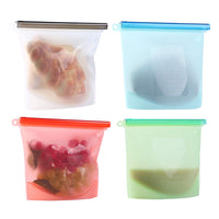 Reusable Silicone Food Storage Container Versatile Bag