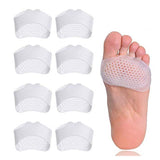 2Pairs of Breathable Metatarsal Silicone Pads Gel Sleeve Bunion Foot Pad Support