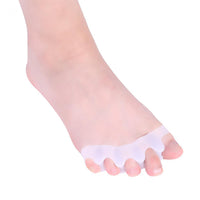 9Pcs Bunion Support Kit Silicone Toe Spaces Gel Pad Bunion Protector Sleeves Bunion Toe Separators Elastic Fabric Big Toe Strap