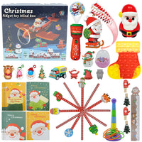 Fidget Calendar Advent Toy Christmas Toys Xmas Pop Simple Dimple Toy Set