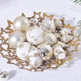 70pcs Christmas Tree Ornaments Set Tree Hanging Balls