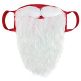 Santa Claus Hat and Beard Face Cover Christmas Facial Scarf Cosplay Party Costume