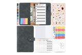 A6 Cash Budget Binder Accounting Book Zipper Bag Kit