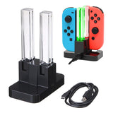 Joy-Con 4-Controller Charging Stand Dock Charger for Nintendo Switch Console