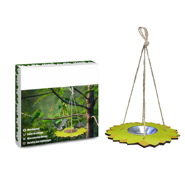 Hanging Wild Bird Feeder Tray Outdoor Garden Hanging Feeder