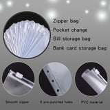 A6 Budget Binder Cash Envelope Planner System Organizer with Budget Money Envelopes