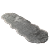 Faux Fur Sheepskin Shaggy Area Rug Floor Mat Living Room Mat Bedroom Shaggy Decor