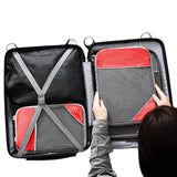 6 Set Compression Packing Cubes Travel Accessories Expandable Packing Organizers