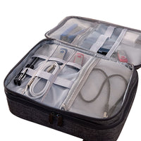 Cable Organizer Bag Charger USB Electronic Accessories Storage Travel Case