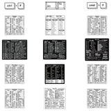 30Pcs Laptop Keyboard Shortcuts Stickers DIY Phone Shortcuts Decal