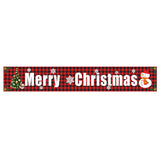 Large Merry Christmas Banner Sign Indoor Outdoor Wall Hanging Decor