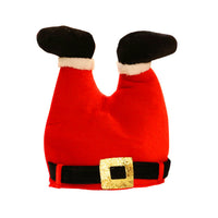 Funny Novelty Christmas Hat Xmas Party Upside Down Pants