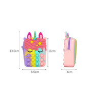 Unicorn Pop Fidget Toy Shoulder Bag for Kids