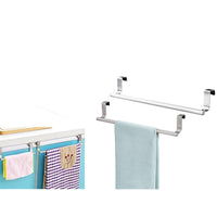 Stainless Steel Over Door Kitchen Tea Towel Rail Drawer Holder Cloth