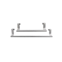 Stainless Steel Over Door Kitchen Tea Towel Rail Drawer Holder Cloth