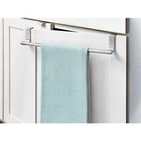 Stainless Steel Over Door Kitchen Tea Towel Rail Drawer Holder Cloth