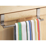 Stainless Steel Over Door Kitchen Tea Towel Rail Drawer Holder Cloth