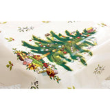 2Pcs Waterproof Oil-Proof Plastic Christmas Table Cover