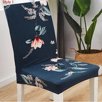 Stretchable Chair Covers Soft Chair Covers Flower Pattern Chair Protective Covers