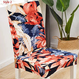 Stretchable Chair Covers Soft Chair Covers Flower Pattern Chair Protective Covers