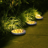 4 X LED Solar Power Lights Garden Ground Outdoor Lamps for Yard Fences Walkway Lawn