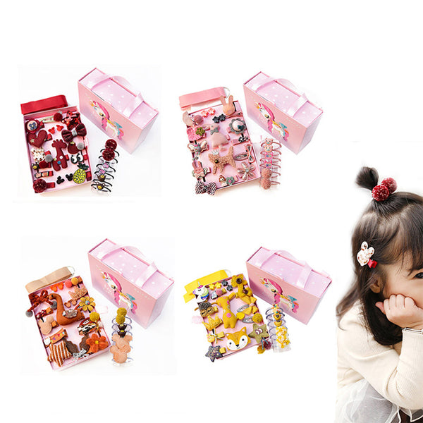 24Pcs Princess Hair Accessories Set