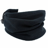 2Pcs Men Women's Winter Fleece Snood Scarf Neck Warmer Thermal Ski Beanie Hat Cap