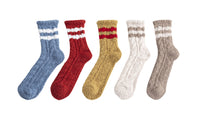 5Pairs Plush Slipper Socks