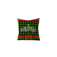 2Pcs Christmas Cotton Linen Pillowcase