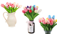 40Pcs Artificial Tulip Flowers