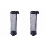 2-Pieces Plastic Bag Mesh Holder Dispensers