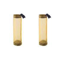 2-Pieces Plastic Bag Mesh Holder Dispensers