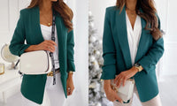 Basic Open Front Blazer