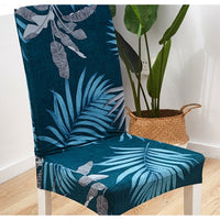 2Pcs Stretch Floral Printed Chair Covers