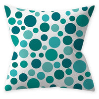 Aqua Turquoise Blue Cushion Cover