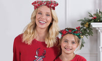 2Pcs Christmas Bowknot Headbands